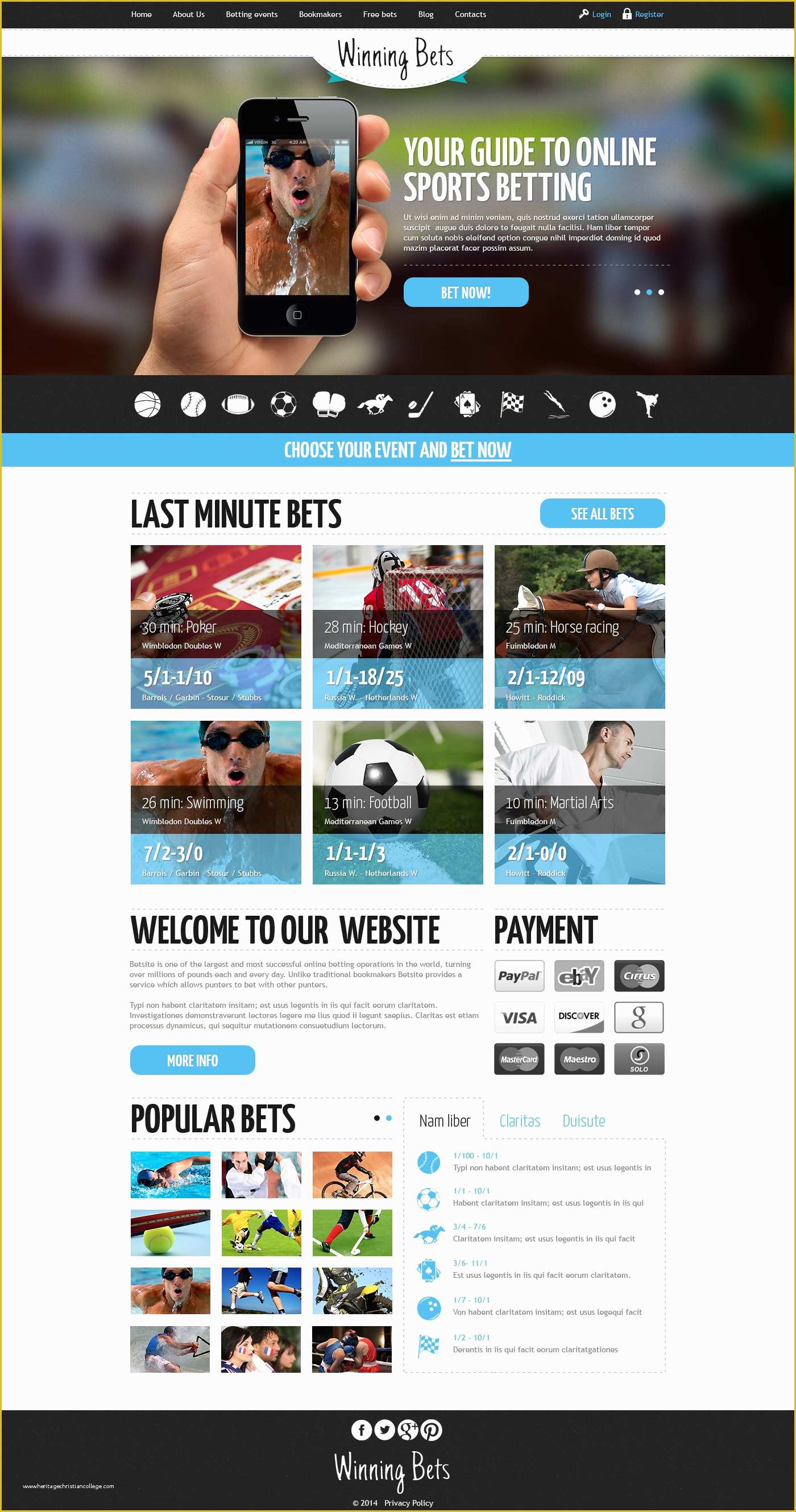 Expression Web Templates Free Responsive Of Line Betting Responsive Website Template