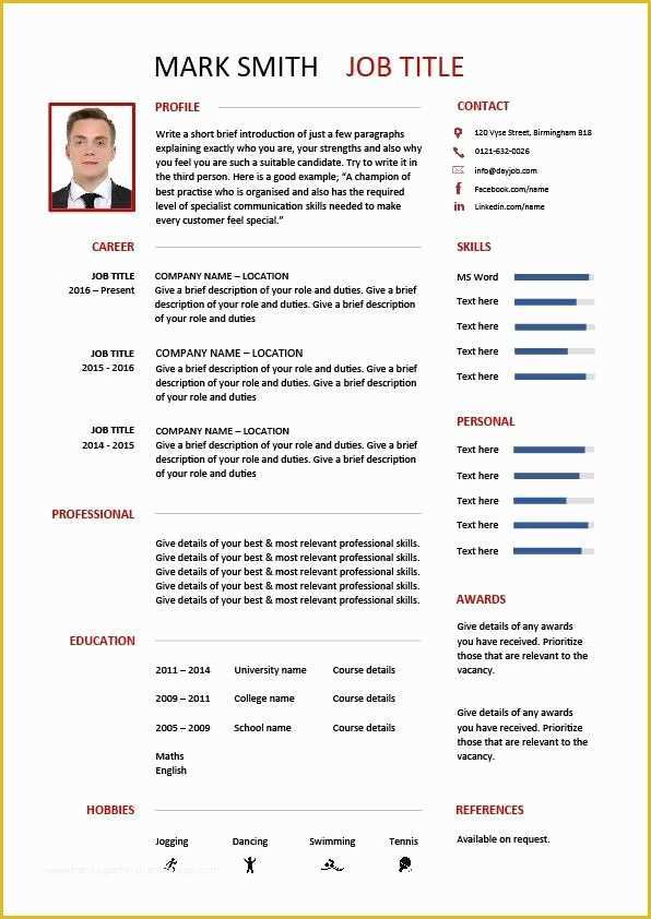 Eye Catching Resume Templates Free Of Best 25 Resume Layout Ideas On Pinterest