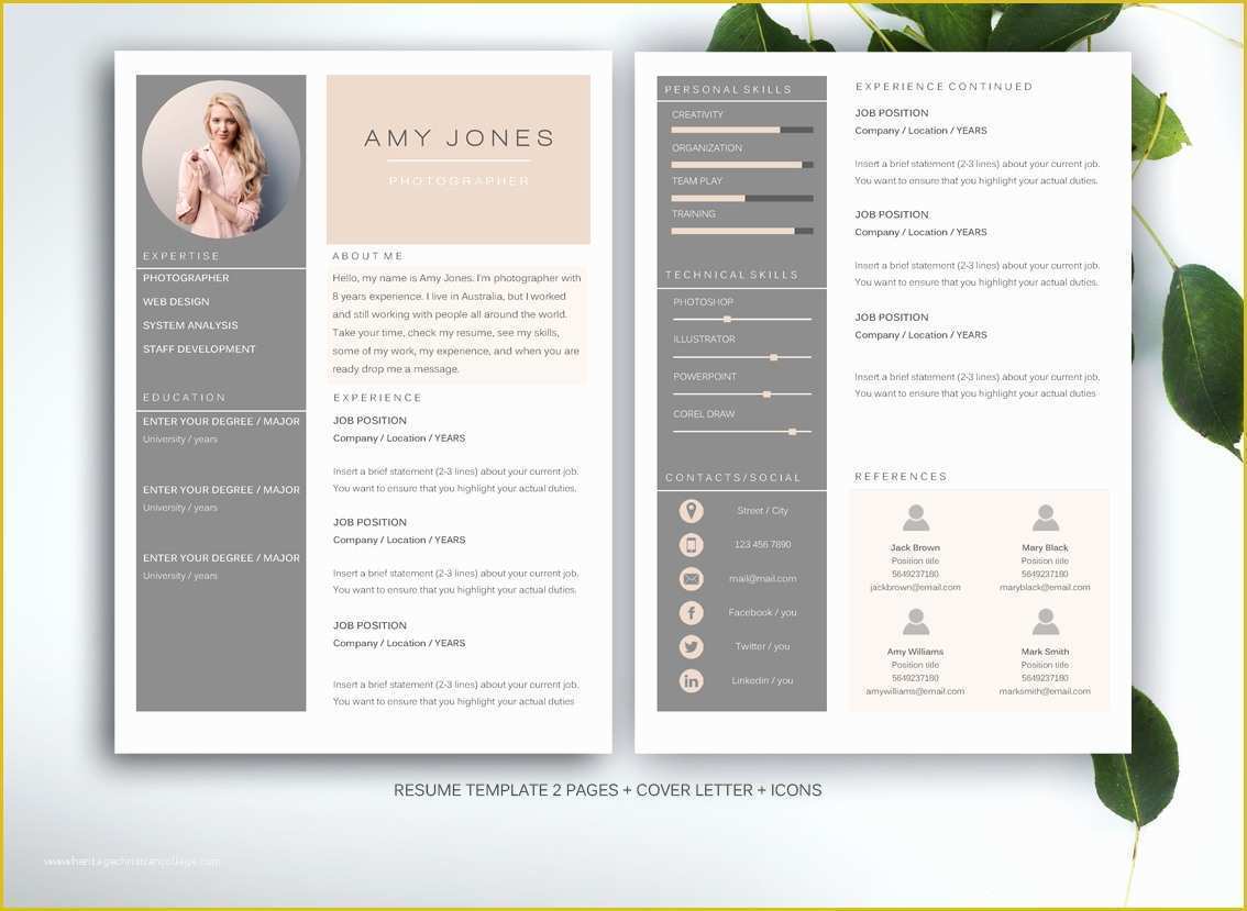 Eye Catching Resume Templates Free Of Creative Resume Template Word