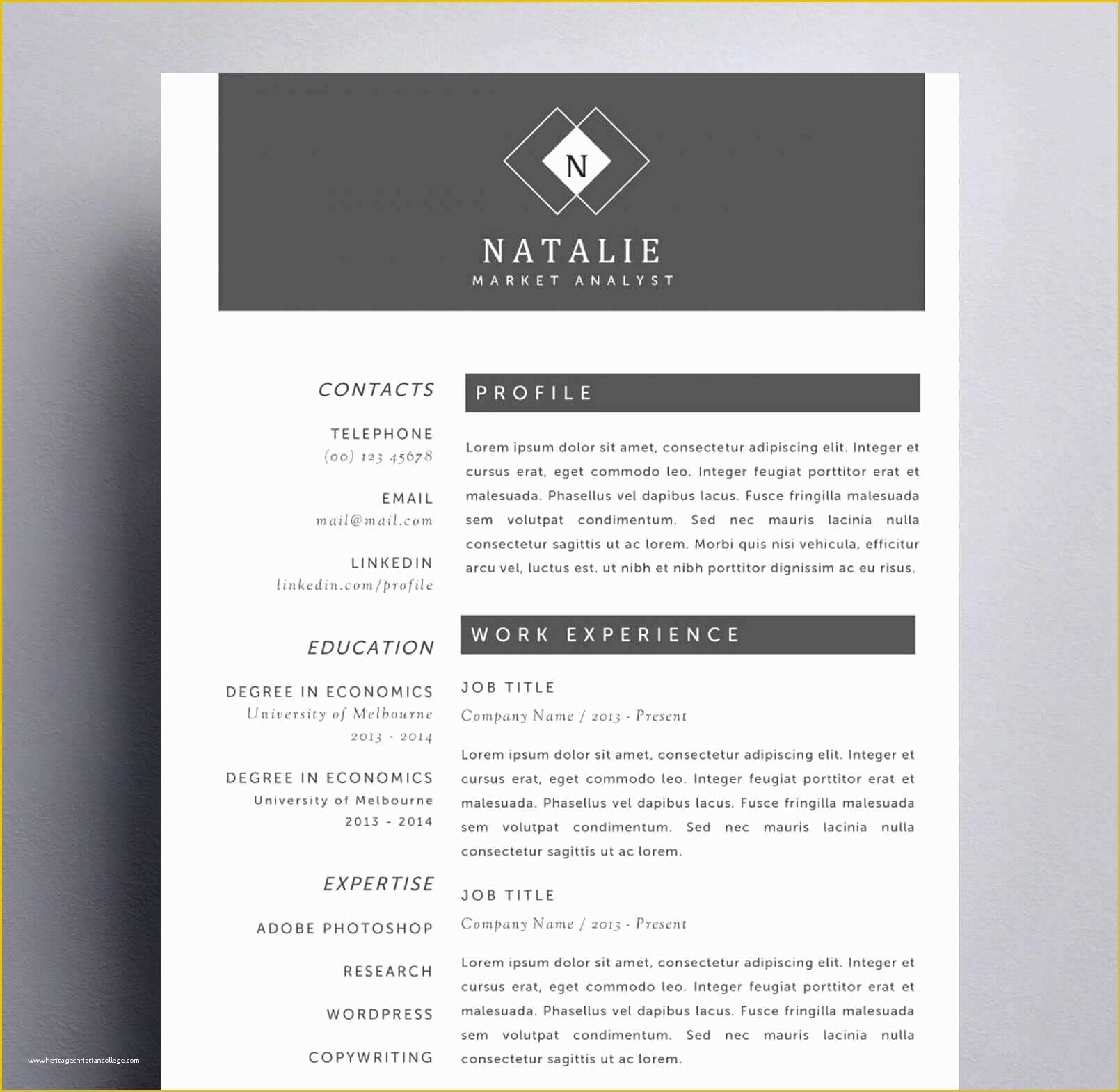 Eye Catching Resume Templates Free Of Eye Catching Resume Template 65 Eye Catching Cv Templates