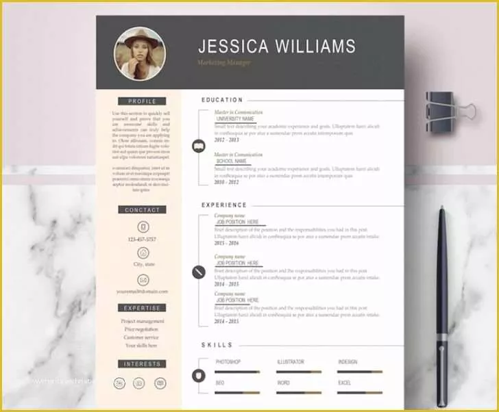 Eye Catching Resume Templates Free Of Eye Catching Resume Templates Microsoft Word Free