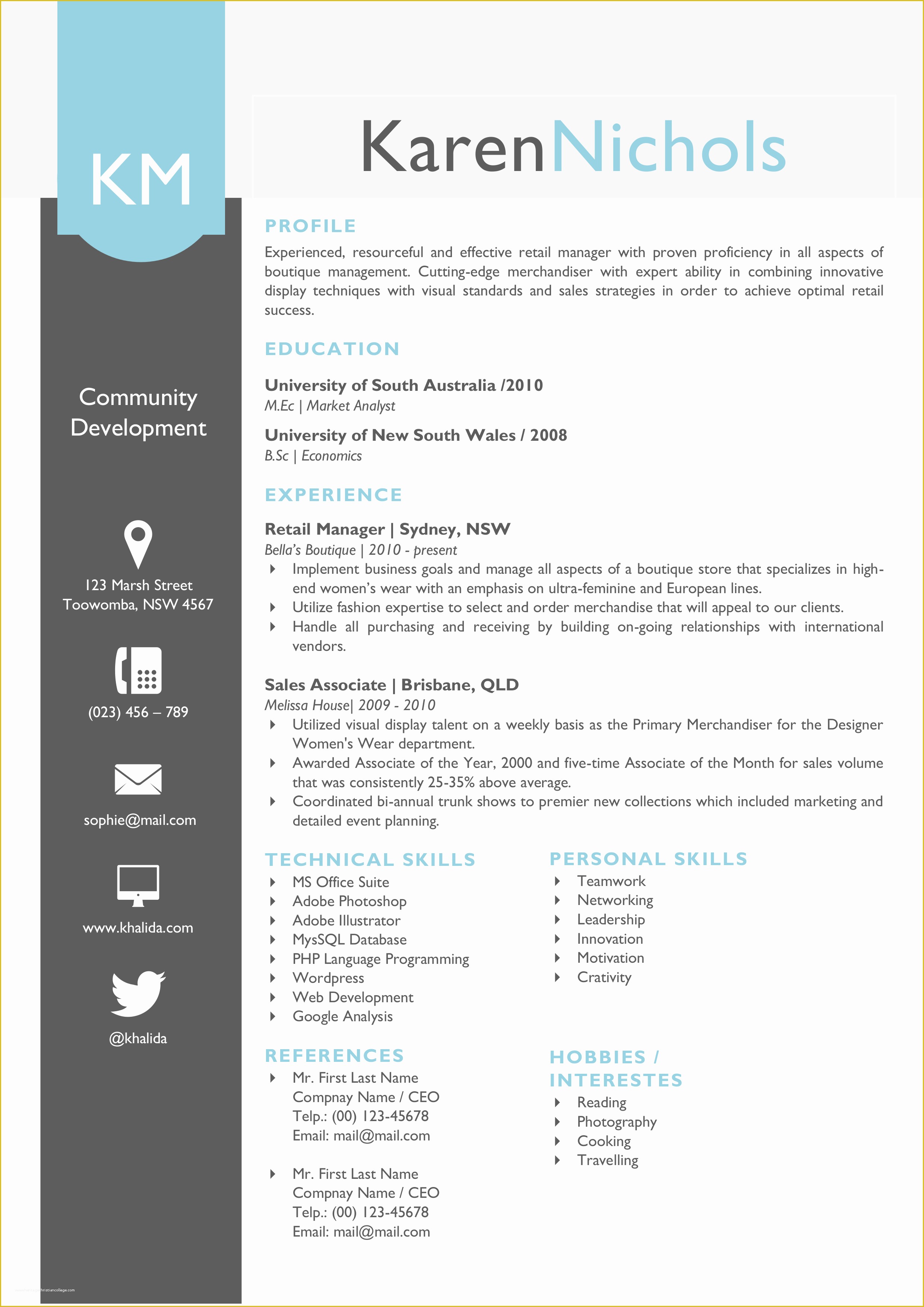 Eye Catching Resume Templates Free Of Eye Catching Word Resume Design Resume Templates On