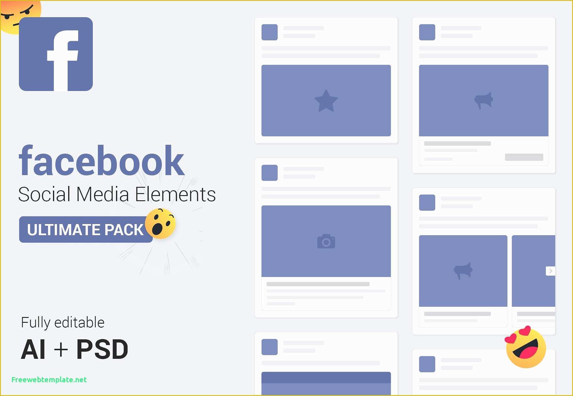 Facebook Ad Template Free Of Ad Template Psd Ad Creative Sketch Via