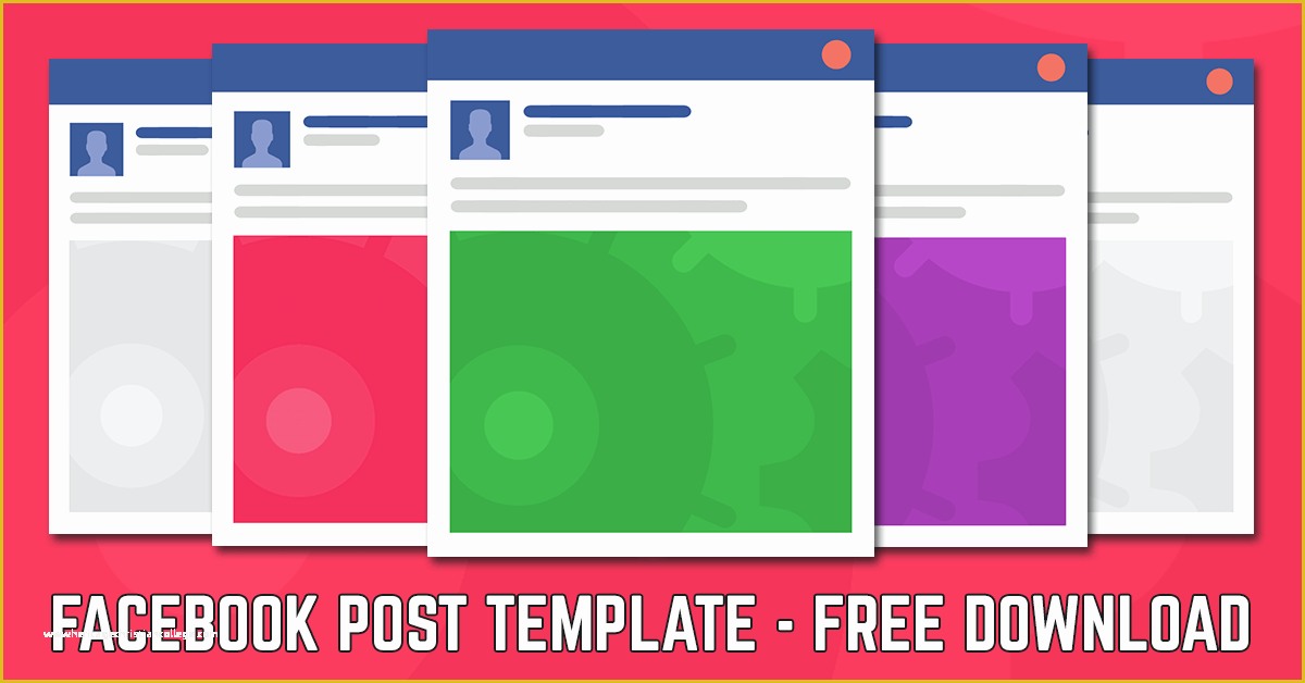 Facebook Ad Template Free Of Post Template 2016