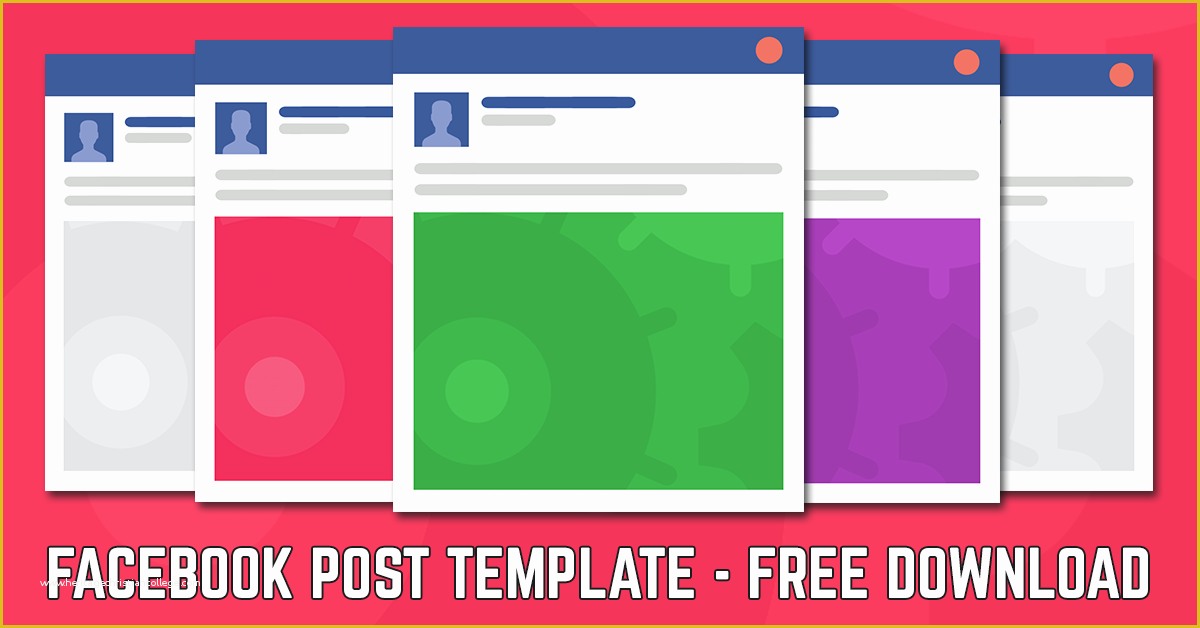 Facebook Ad Template Psd Free Of Post Template