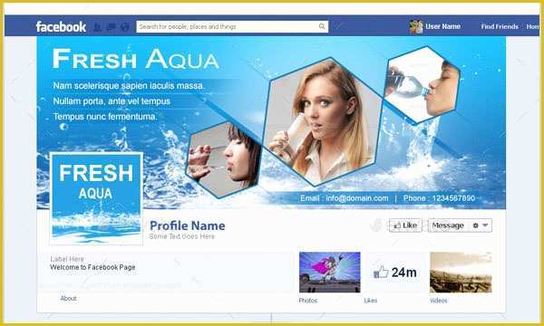 Facebook Business Page Design Templates Free Of 21 Business Page Templates