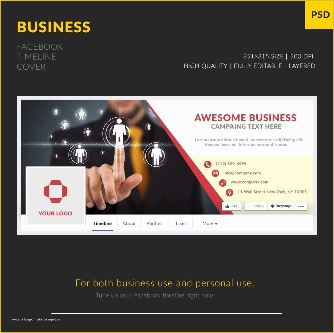 Facebook Business Page Design Templates Free Of Free Business Cover Template Freebies Fribly