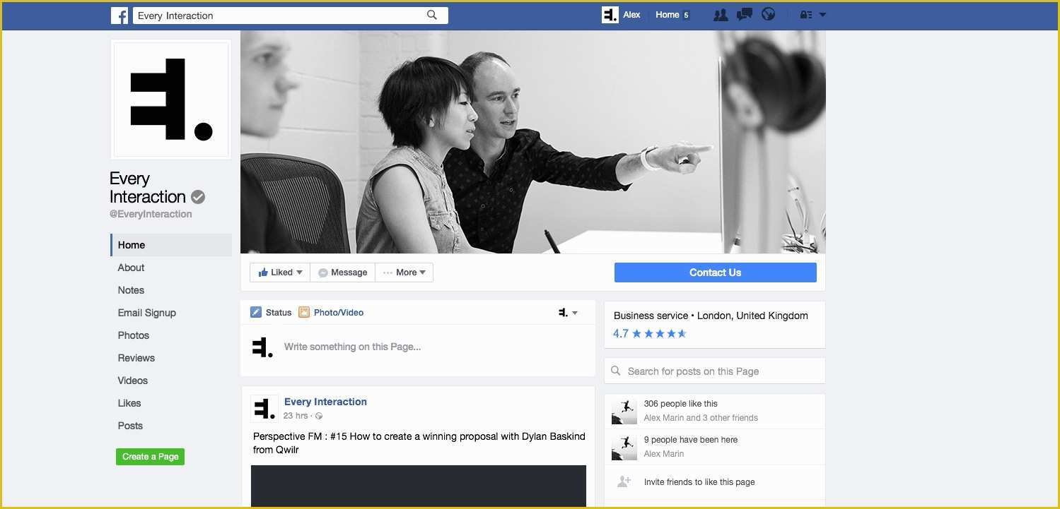 Facebook Business Page Design Templates Free Of Psd &amp; Sketch Gui Template Mockup Templates