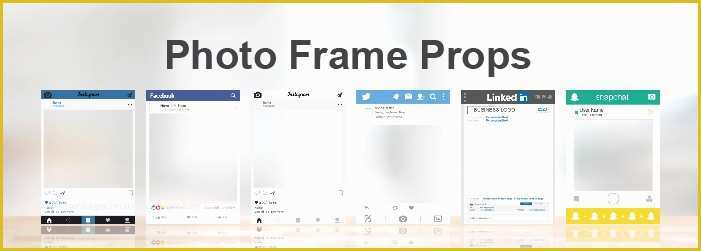 Facebook Frame Prop Template Free Of Frame Props