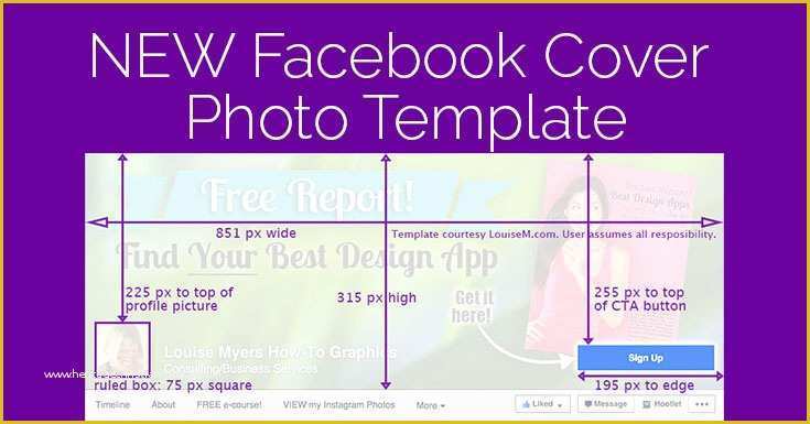 Facebook Photo Templates Free Of Cover 2015 Template It Changed Again