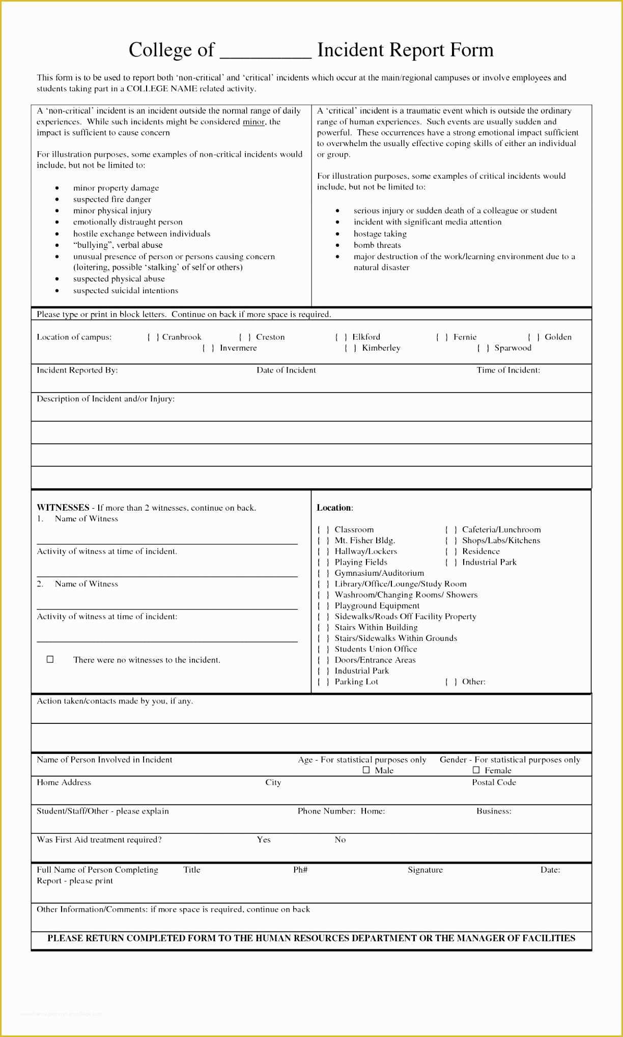 Failure Analysis Report Template Free Of 6 Failure Analysis Report Template Free Yeiuy