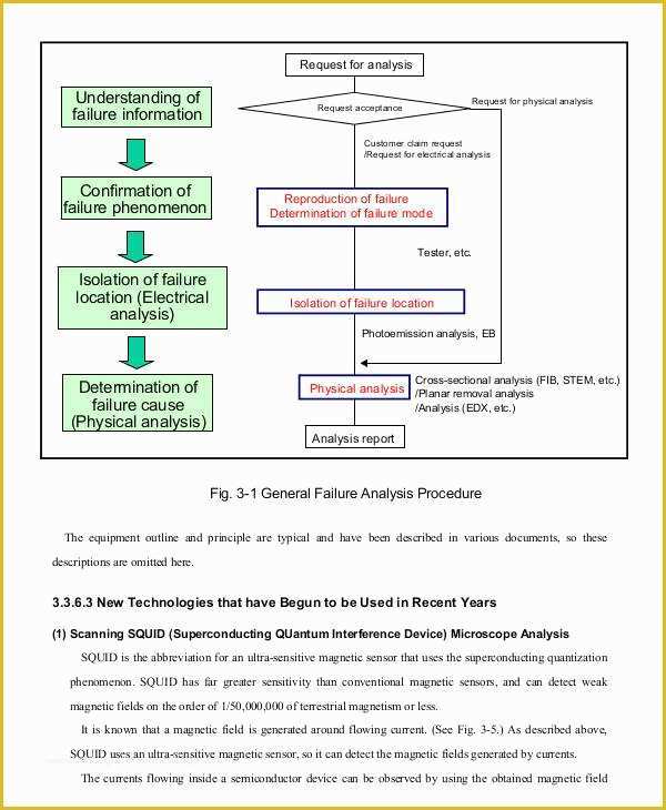 Failure Analysis Report Template Free Of 9 Editable Failure Analysis Templates Pdf Word