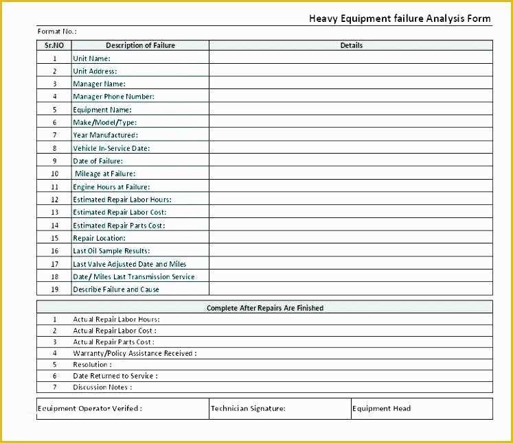 Failure Analysis Report Template Free Of Failure Analysis Report Template – Klonowski