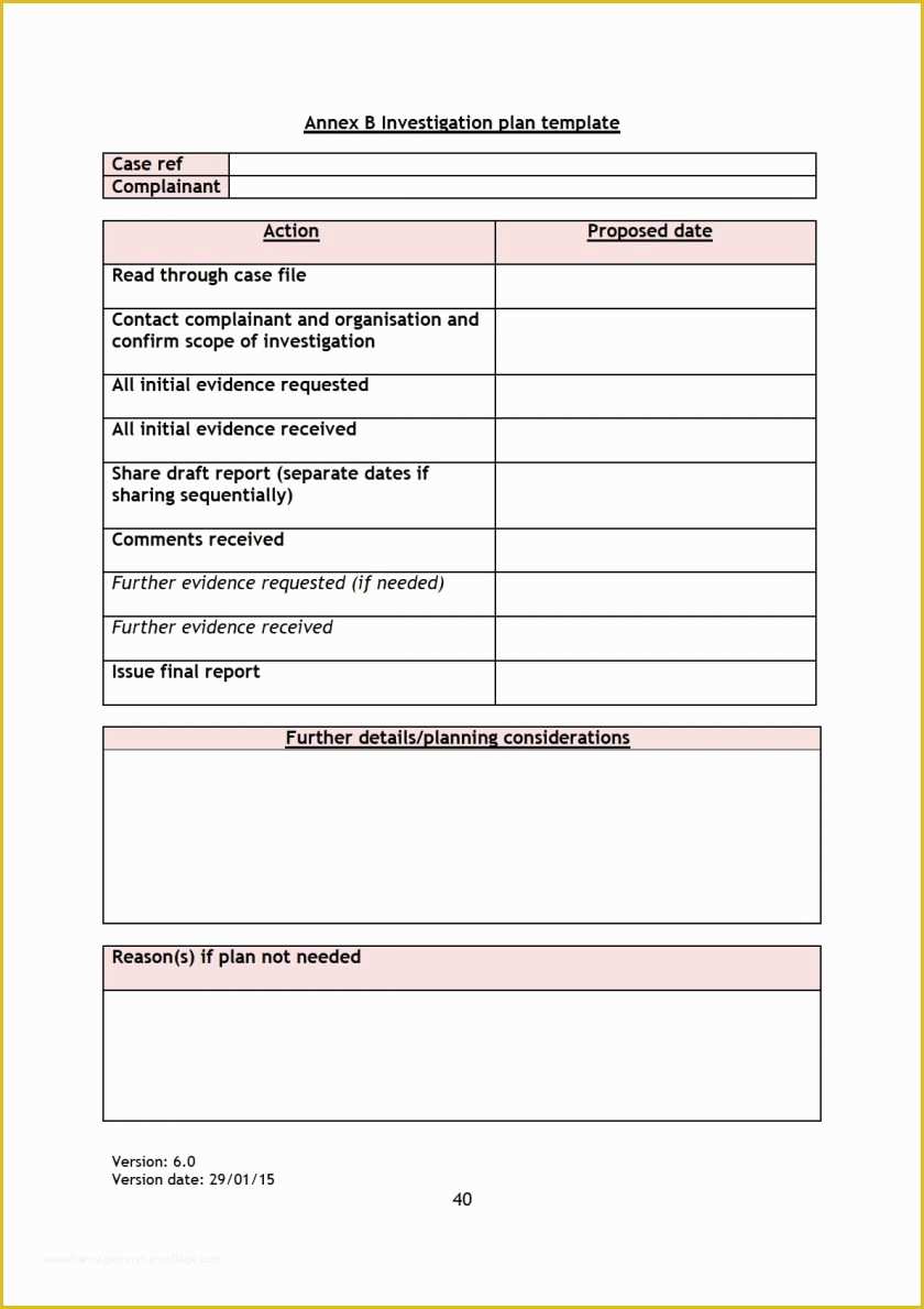 Failure Analysis Report Template Free Of Failure Report Template Financial and Engineering Analysis