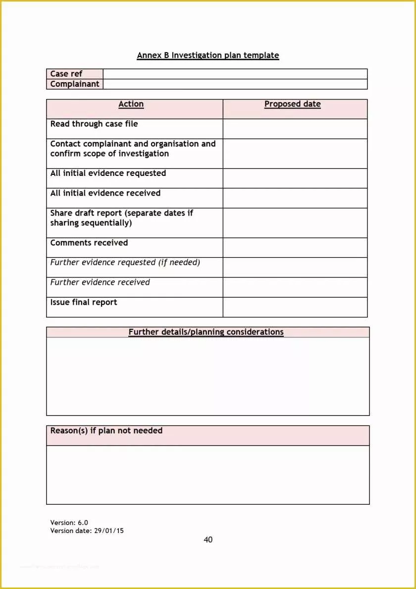 Failure Analysis Report Template Free Of Failure Report Template Financial and Engineering Analysis