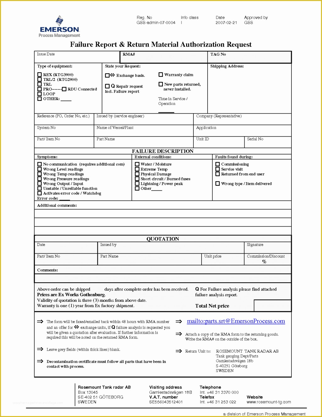 Failure Analysis Report Template Free Of Failure Report Template Financial and Engineering Analysis