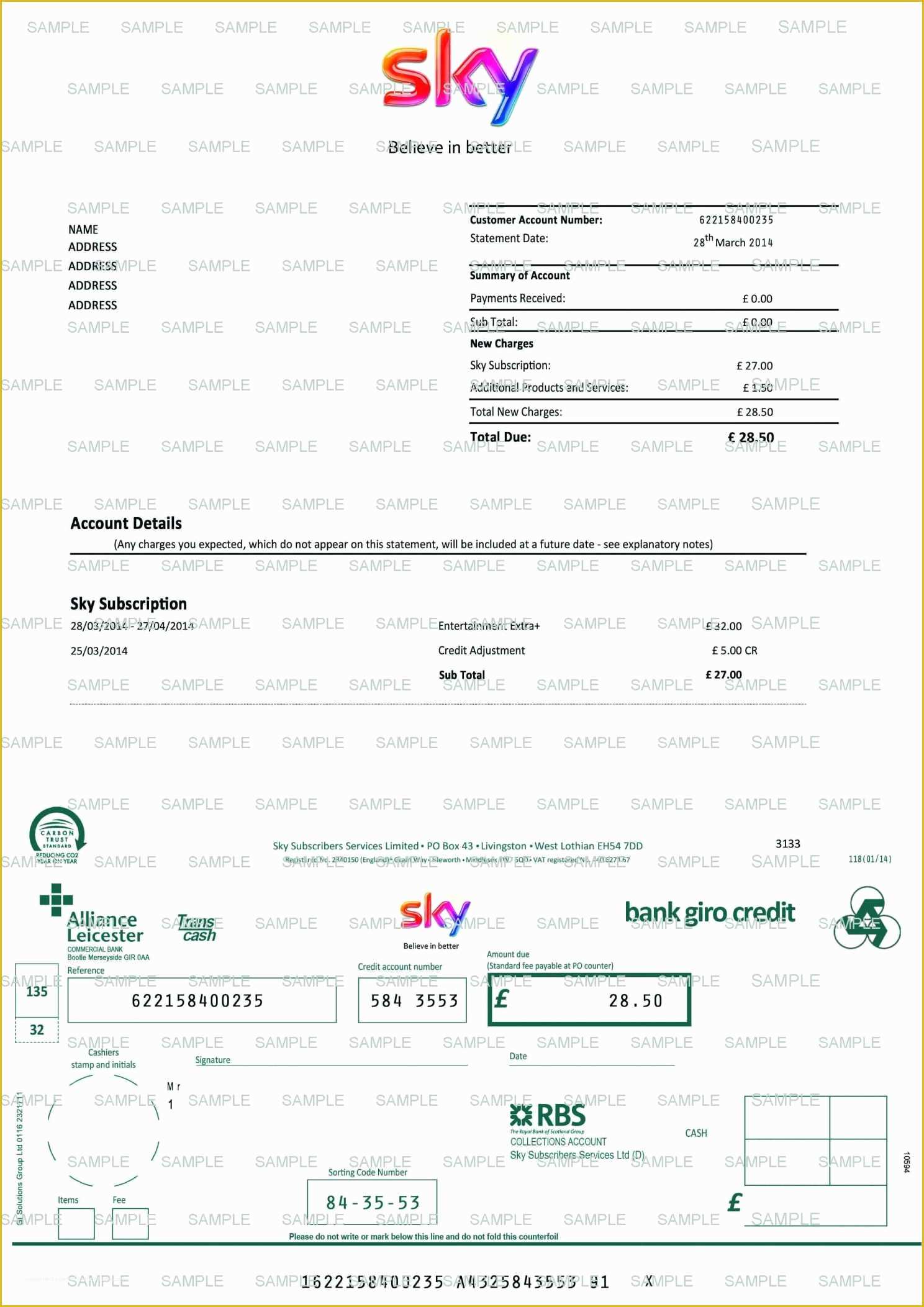 Fake Utility Bill Template Free Of 18 Fake Utility Bill Generator