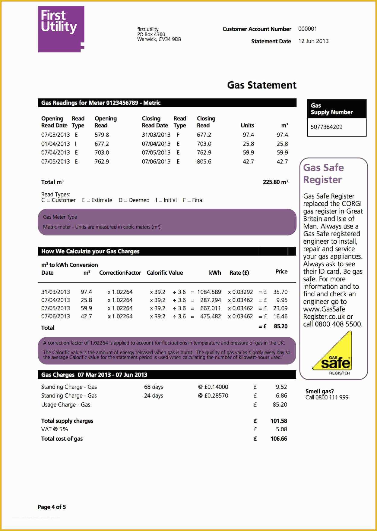 Fake Utility Bill Template Free Of Fake Utility Bill Template Bing Images