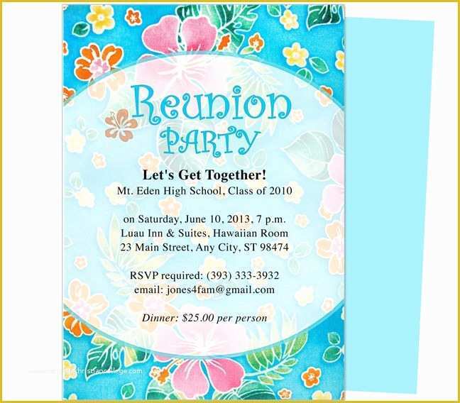 Family Reunion Invitation Templates Free Of Family Reunion Flyer Template Yourweek 4a3c60eca25e