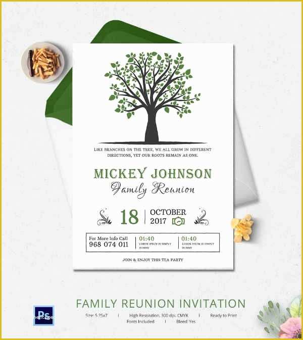 Family Reunion Invitation Templates Free Of Family Reunion Invitation Templates Beepmunk