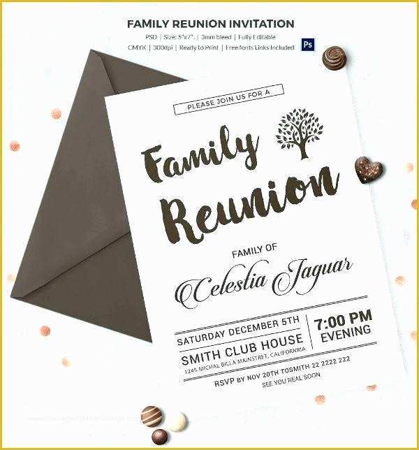 Family Reunion Invitation Templates Free Of Family Reunion Meeting Agenda Sample Itinerary Template
