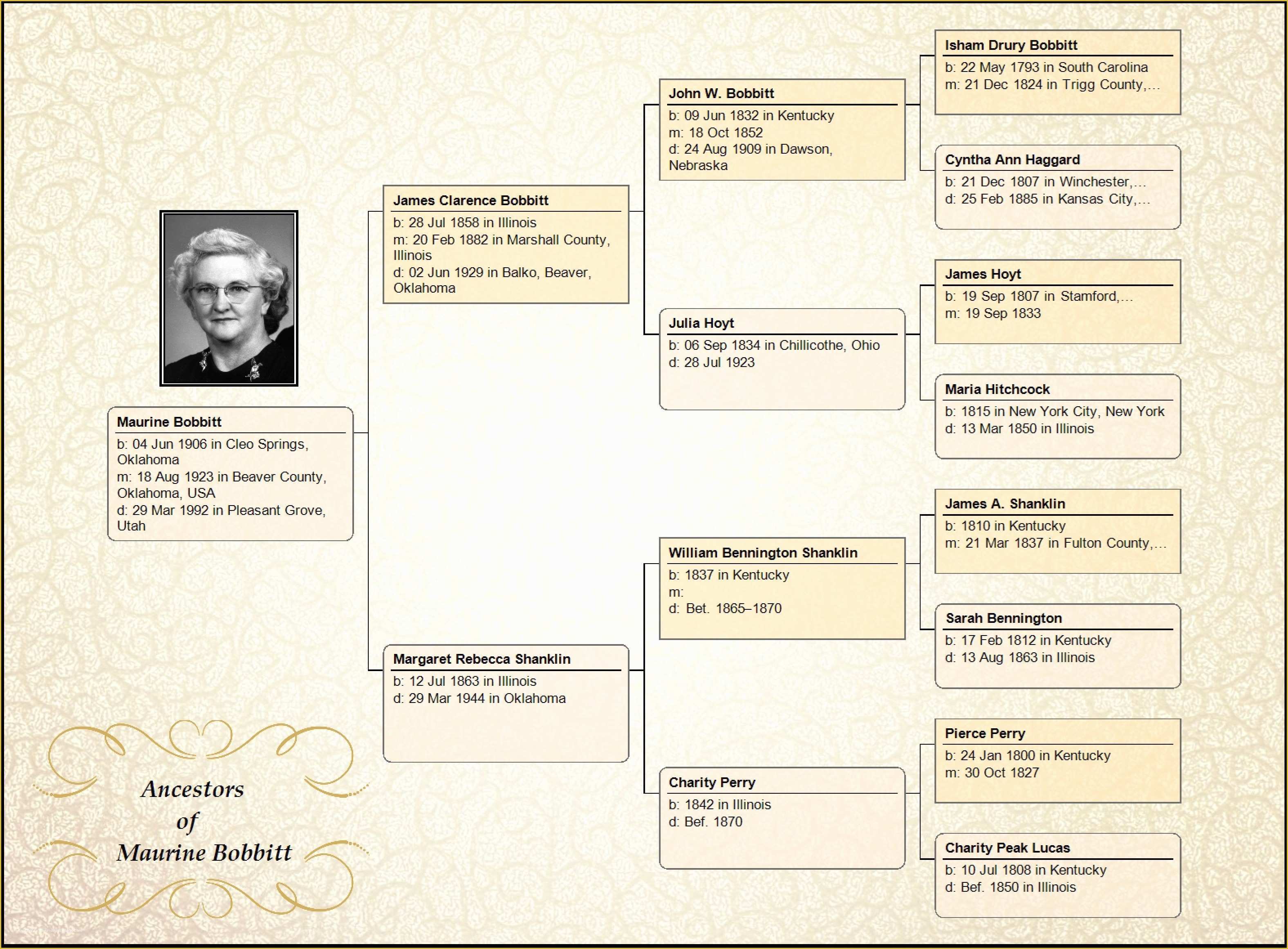 Family Tree Maker Free Template Of 8 Best Of Family Pedigree Chart Generation Family