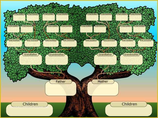 Family Tree Maker Free Template Of Family Tree Maker Templates Free