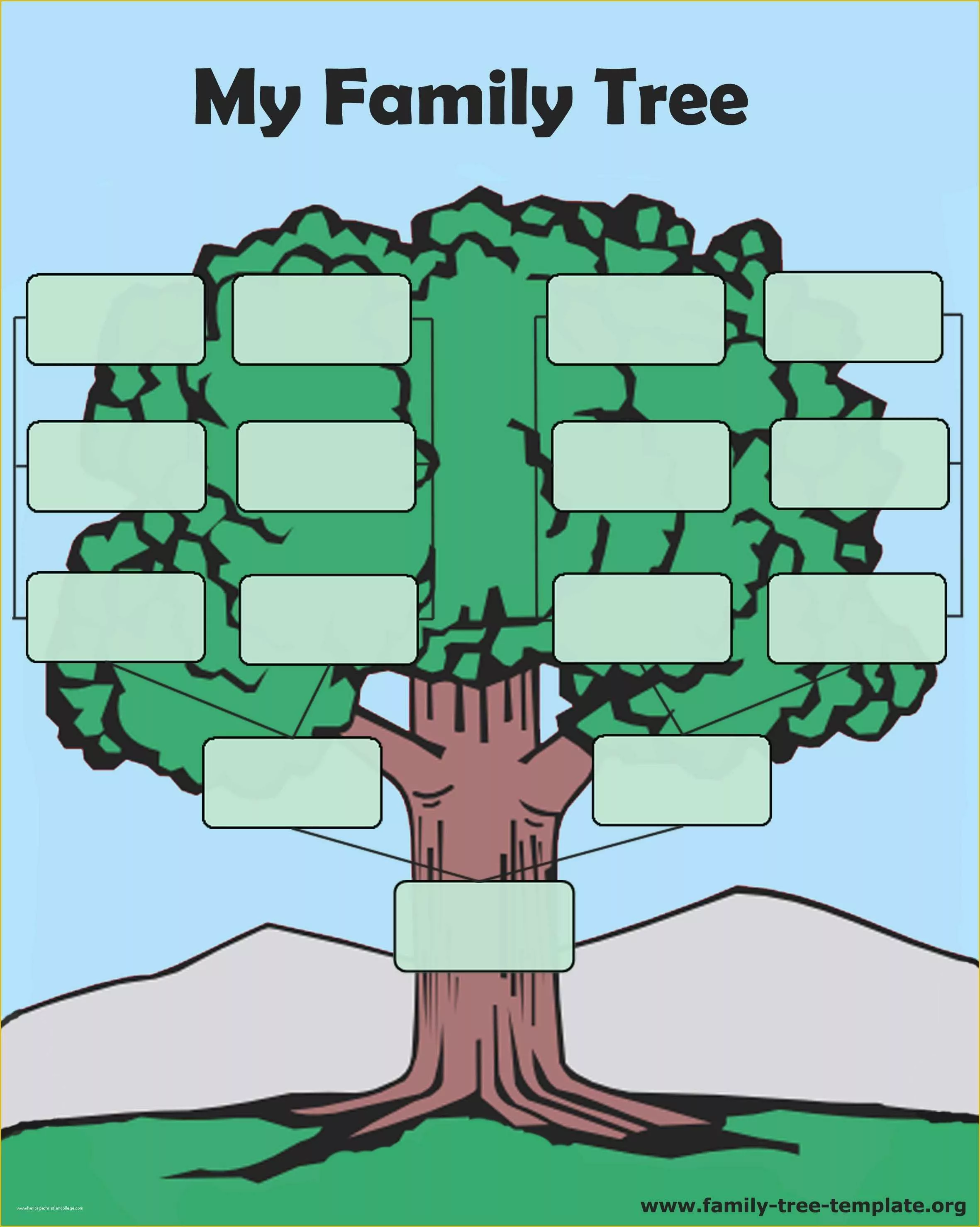 Family Tree Maker Free Template Of Family Tree Maker Templates