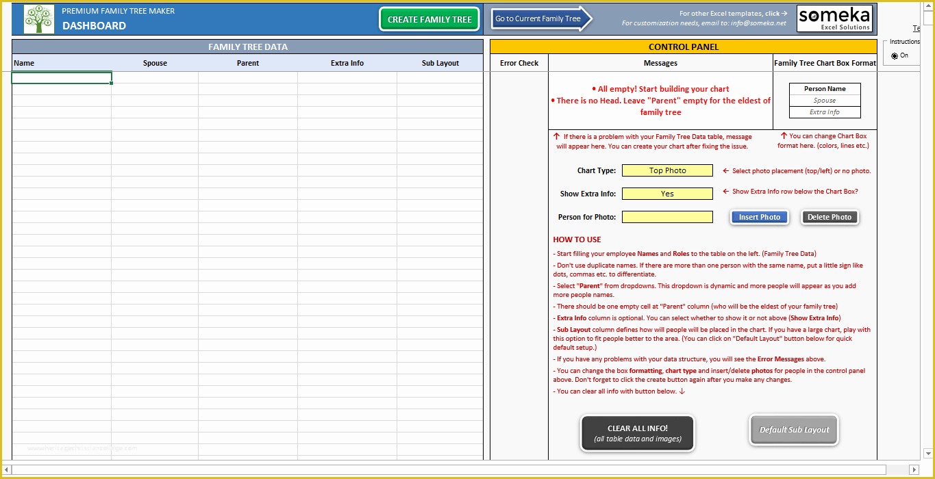 Family Tree Maker Free Template Of Family Tree Maker with S Automatic and Printable