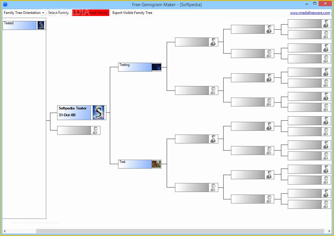 Family Tree Maker Templates Free Download Of Download Free software Family Tree Maker Version 16 Vista