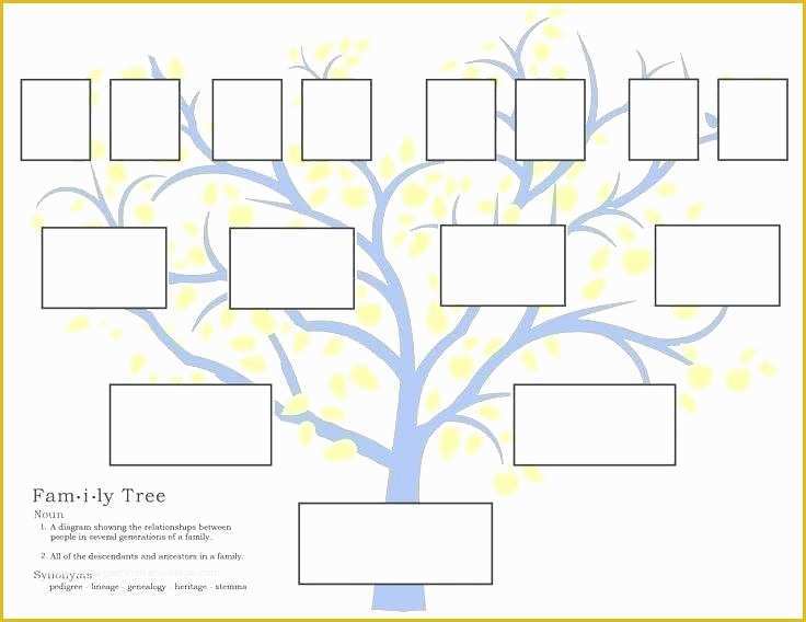 Family Tree Website Templates Free Download Of Adoption Family Tree Template Elegant Word Design