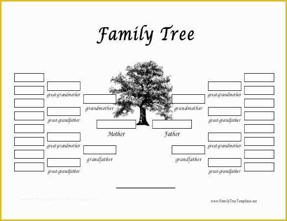 Family Tree Website Templates Free Download Of Family Tree Outline Template Blank Family Tree Beautiful