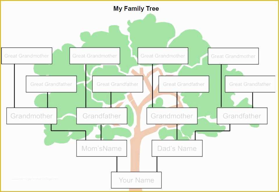 Family Tree Website Templates Free Download Of Family Tree Template with Photos Familytreetemplate