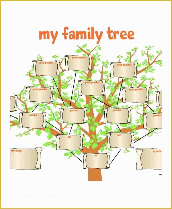 Family Tree Website Templates Free Download Of Free Printable Family 