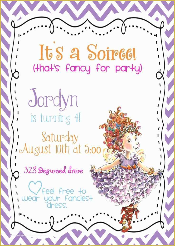 Fancy Invitation Template Free Of 17 Best Ideas About Fancy Nancy On Pinterest