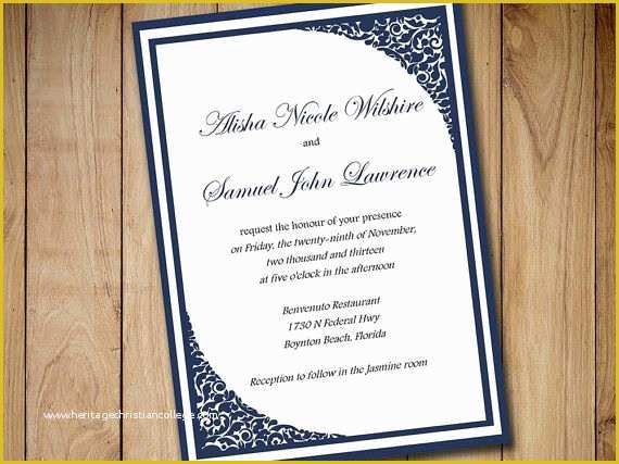 Fancy Invitation Template Free Of 17 Best Ideas About formal Invitations On Pinterest