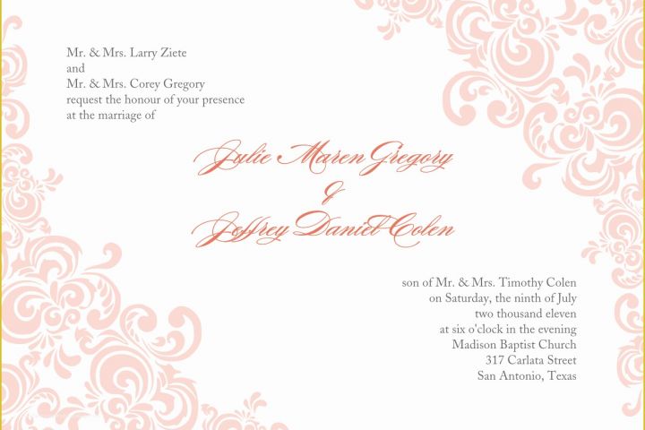 Fancy Invitation Template Free Of Fancy Blank Invitation Templates