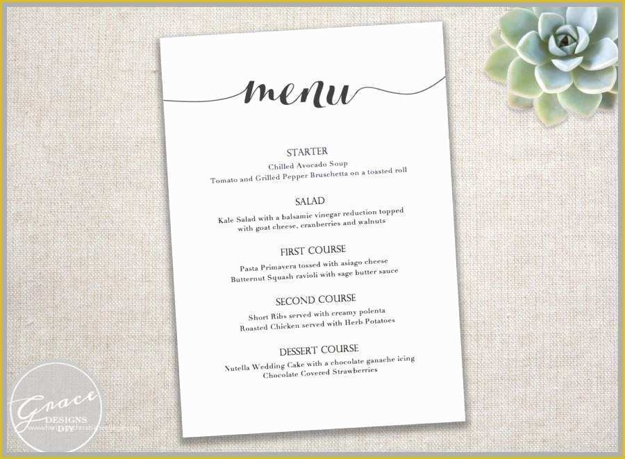 Fancy Menu Template Free Of Free Fancy Menu Template Free Blank Menu Template Elegant