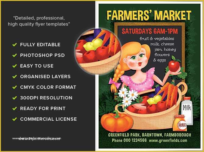 Farmers Market Flyer Template Free Of Farmer S Market Flyer Template Flyerheroes