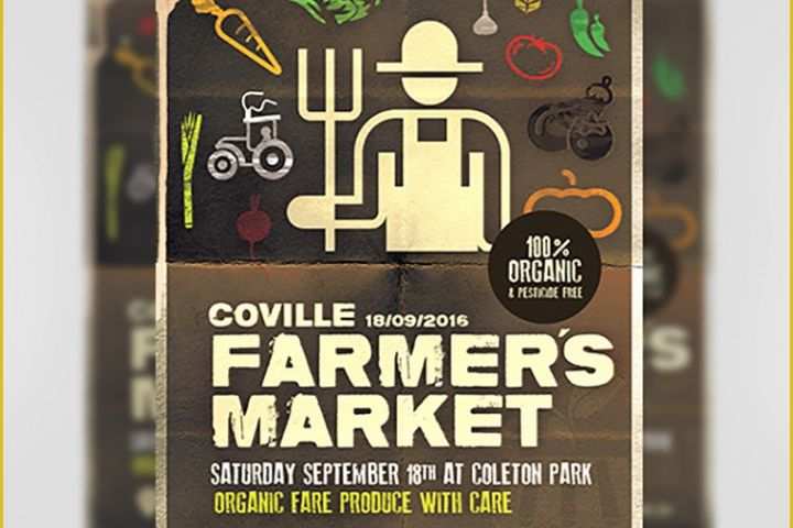 Farmers Market Flyer Template Free Of Farmer S Market Poster Template Flyerheroes