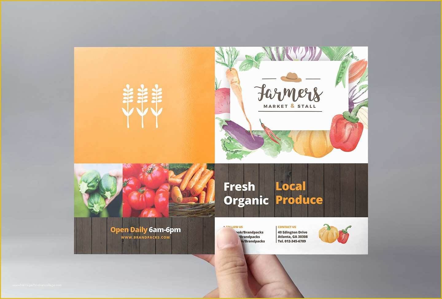 Farmers Market Flyer Template Free Of Farmers Market Flyer Template V2 Brandpacks