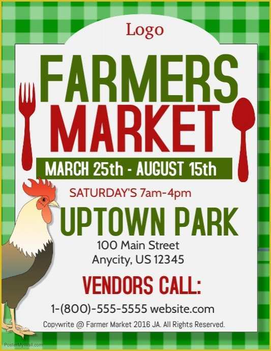 Farmers Market Flyer Template Free Of Farmers Market Template