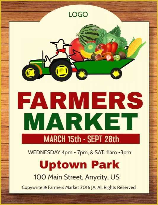 Farmers Market Flyer Template Free Of Farmers Market Template