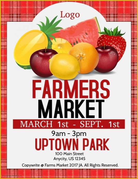 Farmers Market Flyer Template Free Of Farmers Market Template