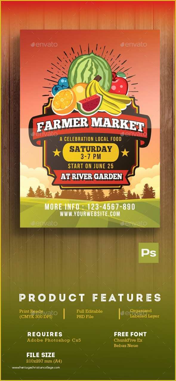 Farmers Market Flyer Template Free Of Free Editable Flyer Templates Farmer Market Flyer Grand