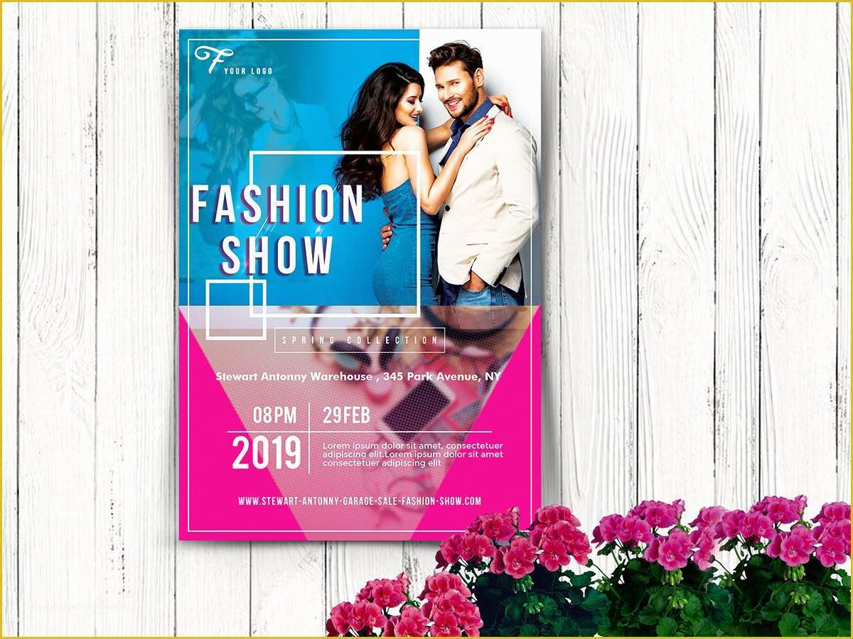 Fashion Show Ticket Template Free Of Fashion Show – Flyer Templates – Xcreative