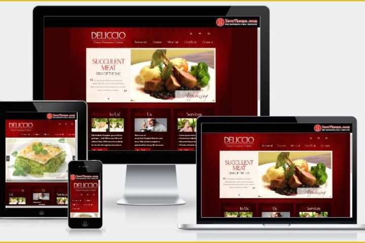 Fast Food Website Template Free Download Of 30 Responsive HTML5 Bootstrap Based Free Restaurant