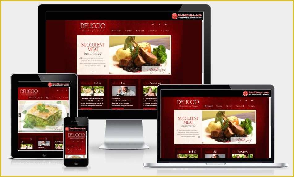 59 Fast Food Website Template Free Download