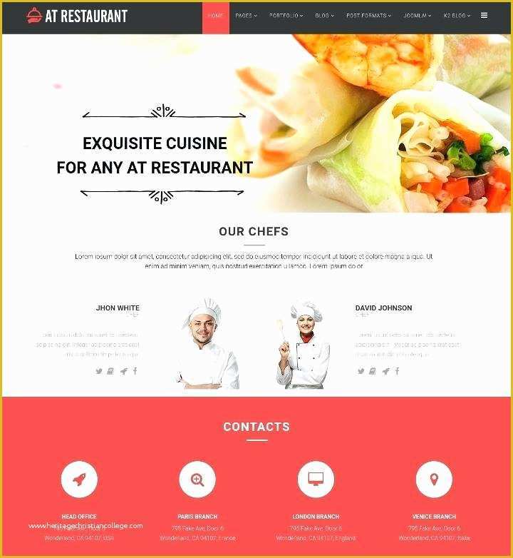 Fast Food Website Template Free Download Of Food Delivery Website Template Quick Food Fast Restaurant