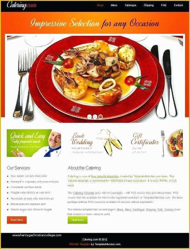 Fast Food Website Template Free Download Of Food Delivery Website Template Quick Food Fast Restaurant